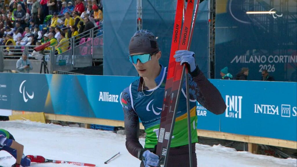 Белорус выиграл золото в спринте на зимних Паралимпийских играх