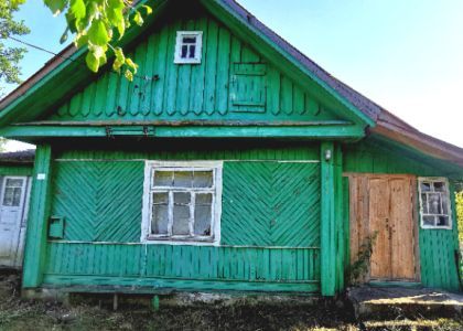 В Воложинском районе продается дом с большим участком на окраине тихой деревни