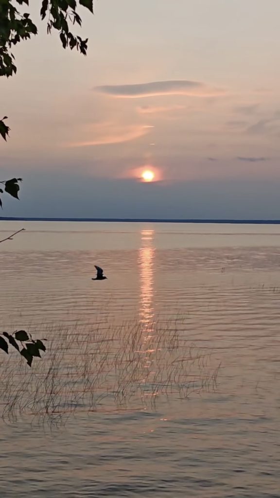 закат