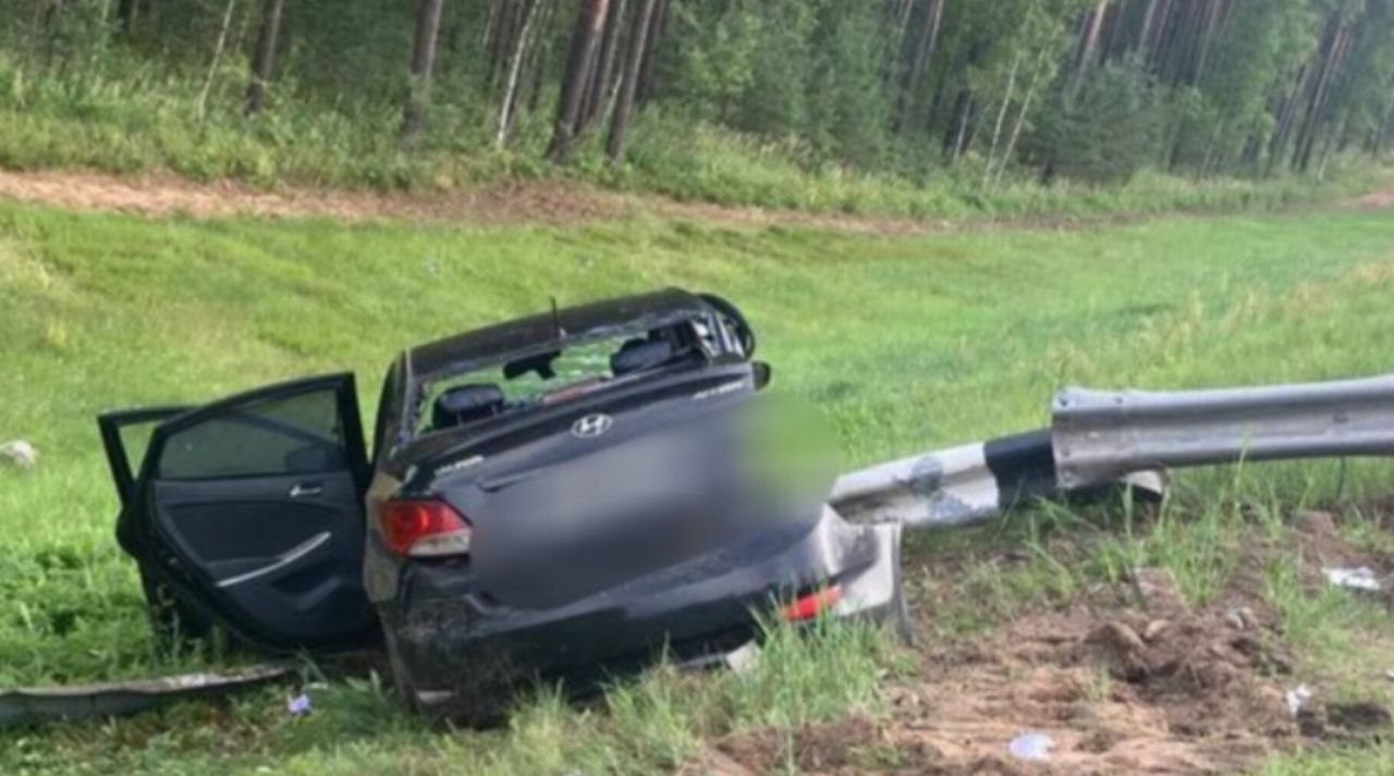 ДТП в Докшицком районе: пострадали водитель и пассажир