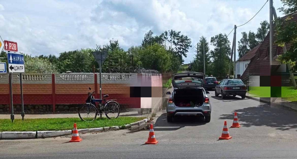 В Мяделе в результате ДТП пострадала пенсионерка