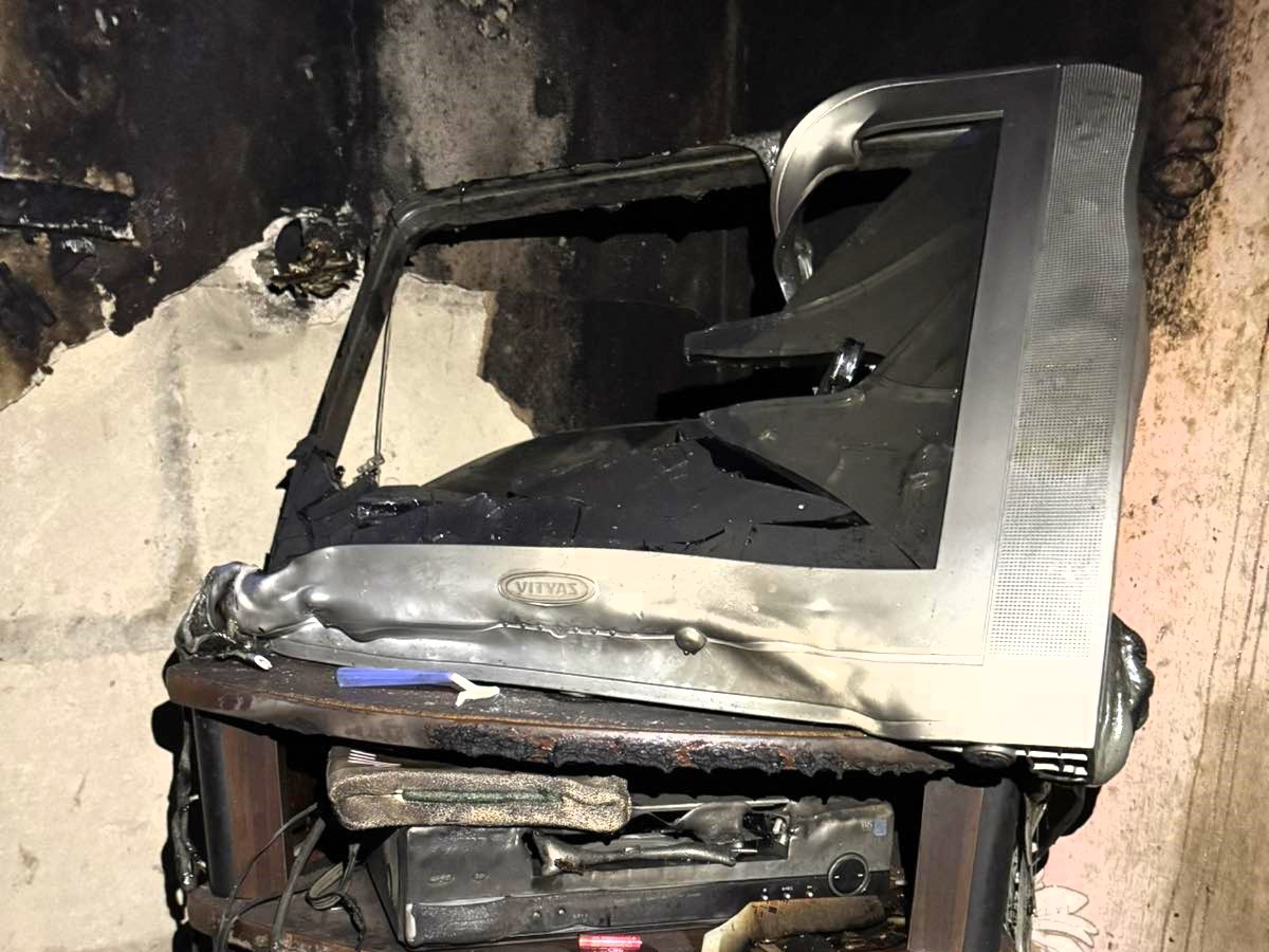 Телевизор поджег дом в Воложинском районе