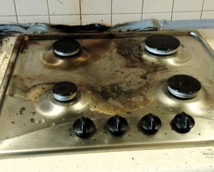 В молодечненской квартире загорелась кухня – повреждено имущество