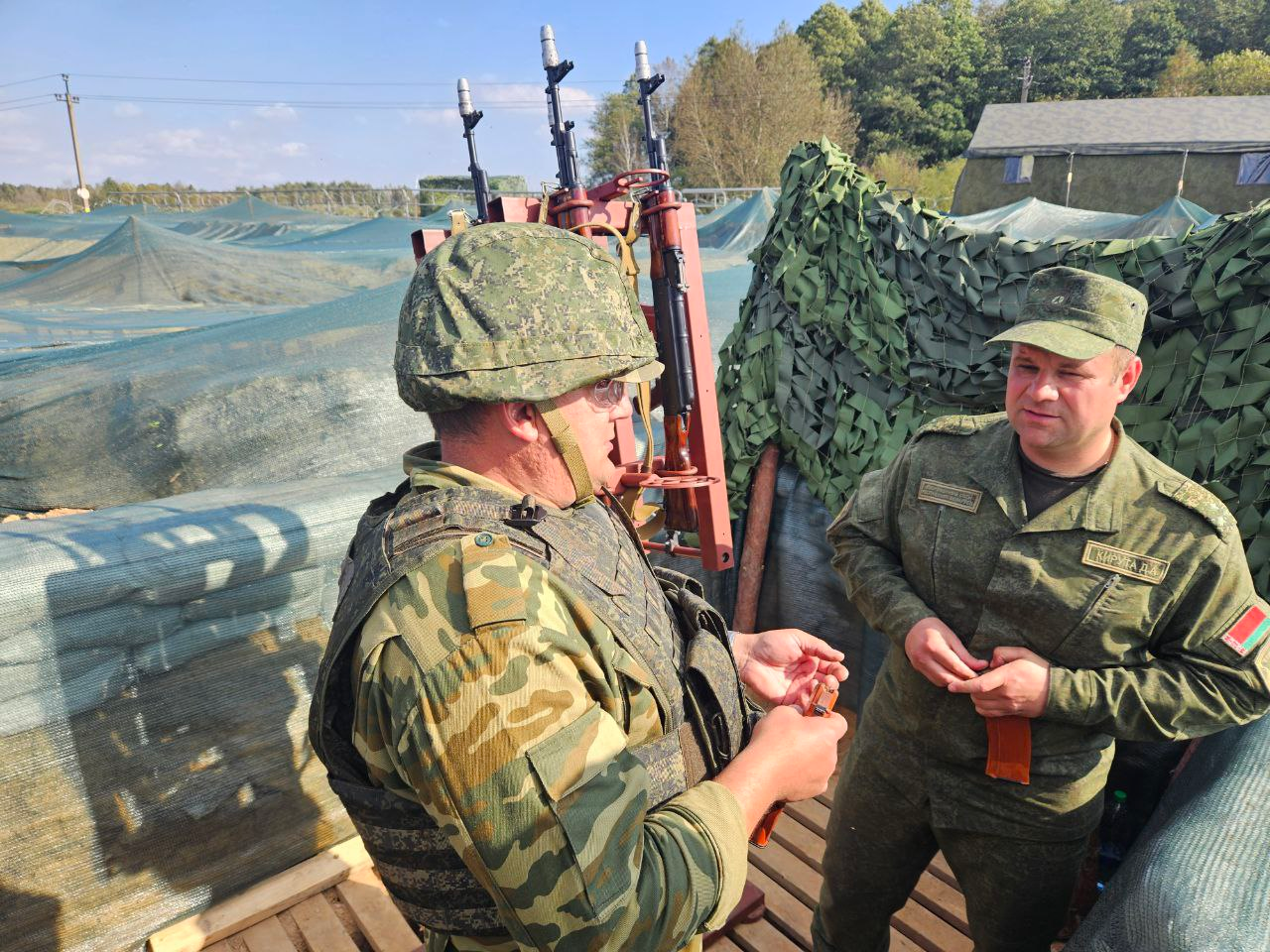 Подбили беспилотник, отразили нападение на водозабор и защитили местное население — учебный сбор по территориальной обороне Минской области проходит в Молодечно