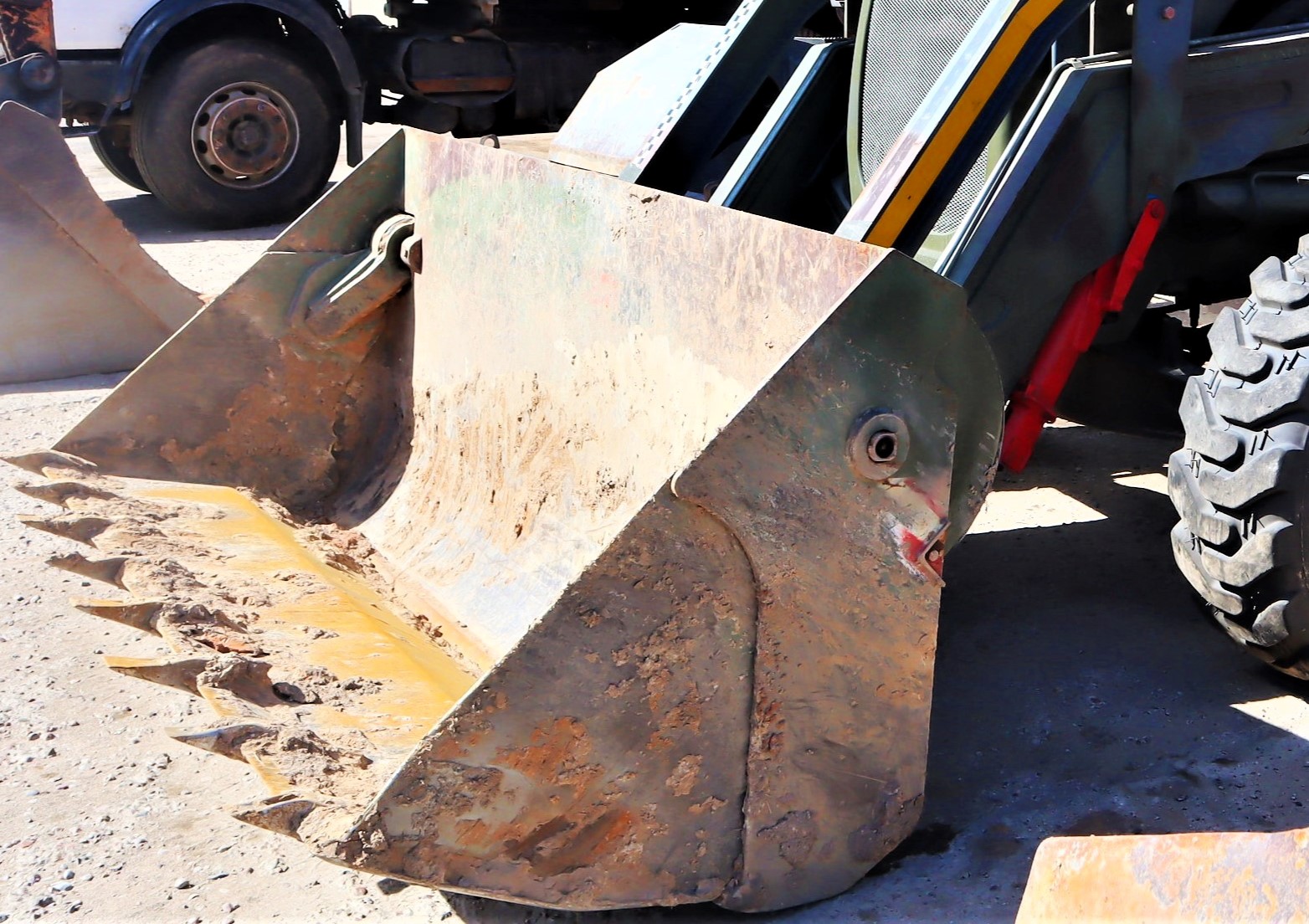 Погрузчик горел в Островецком районе – кабина уничтожена огнем