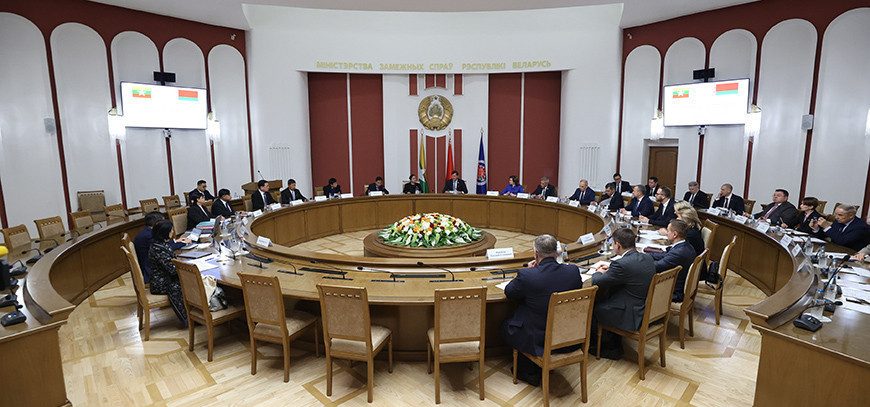 Беларусь и Мьянма готовят дорожную карту сотрудничества