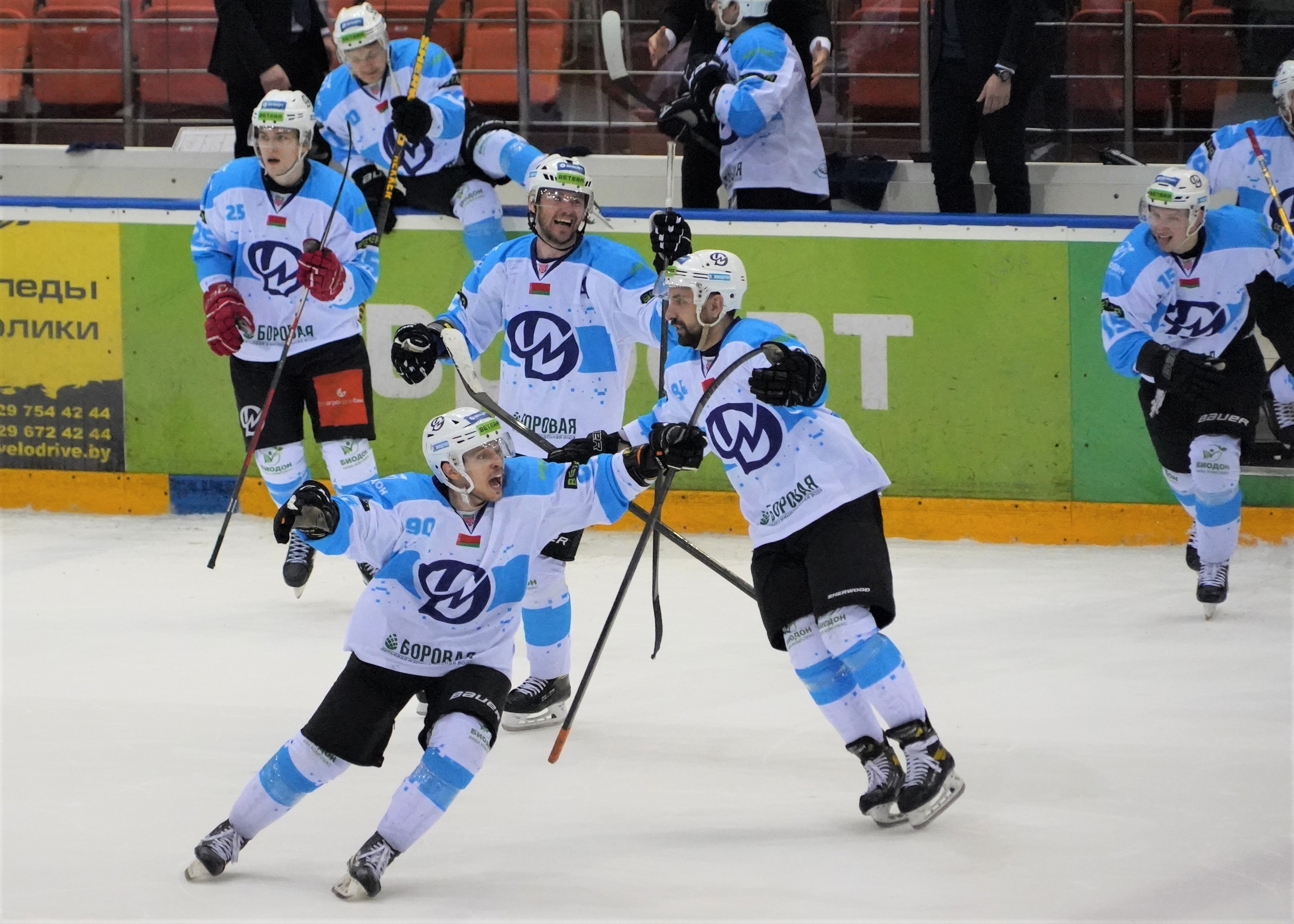 Есть восьмая. Хоккеисты «Динамо-Молодечно» продолжают победную серию