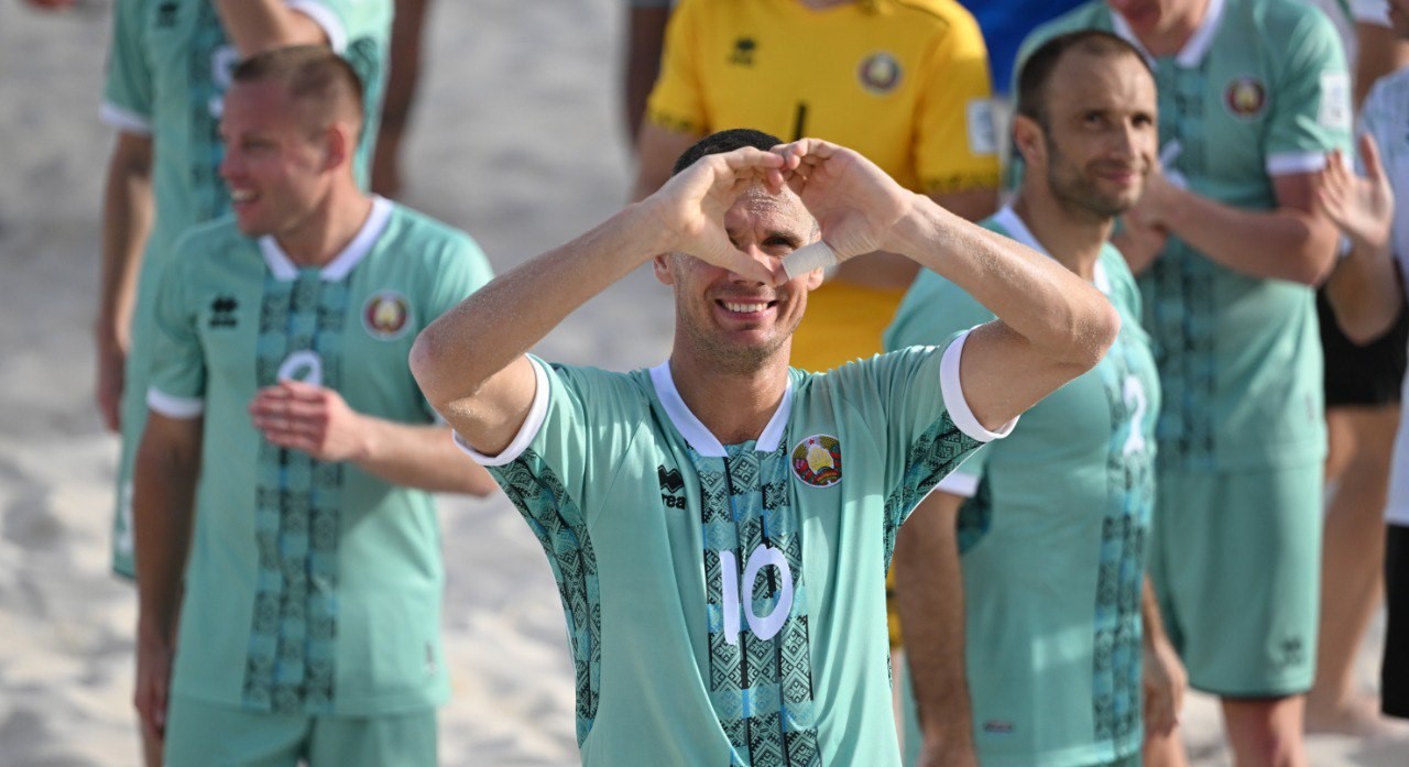 Белорусские пляжники сохраняют за собой четвертое место в мировом рейтинге