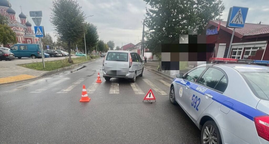 В Борисове водитель FIAT сбила 80-летнюю пенсионерку на переходе
