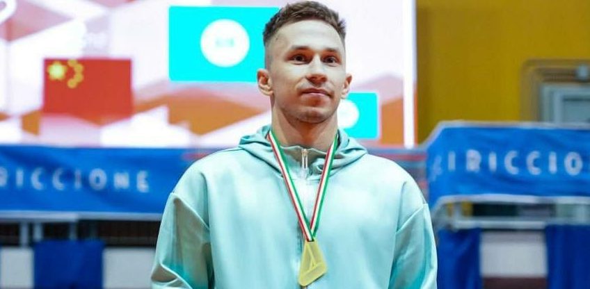 Вилейчанин Иван Литвинович во второй раз выиграл Кубок мира по прыжкам на батуте