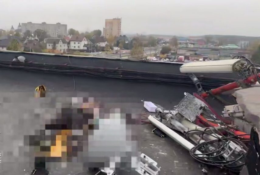 В Минске при выполнении работ на высоте погиб мужчина