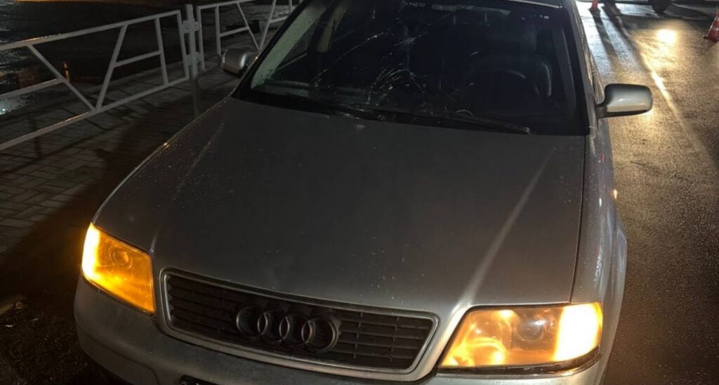 Вилейчанка на Audi сбила пенсионера на улице Виленской в Молодечно