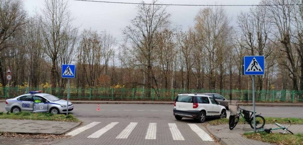 Легковушка наехала на 13-летнего велосипедиста в Молодечно