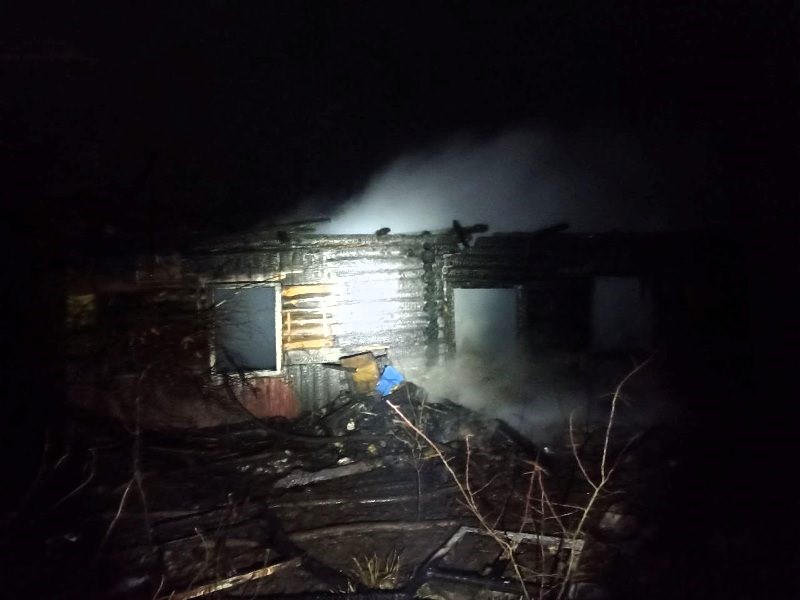 Пенсионерка обнаружена мертвой на пожаре в Глубокском районе