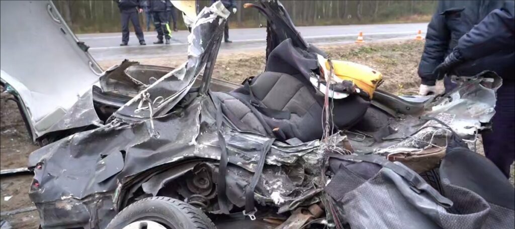 Страшное ДТП в Гродненской области — машины всмятку, четверо погибших