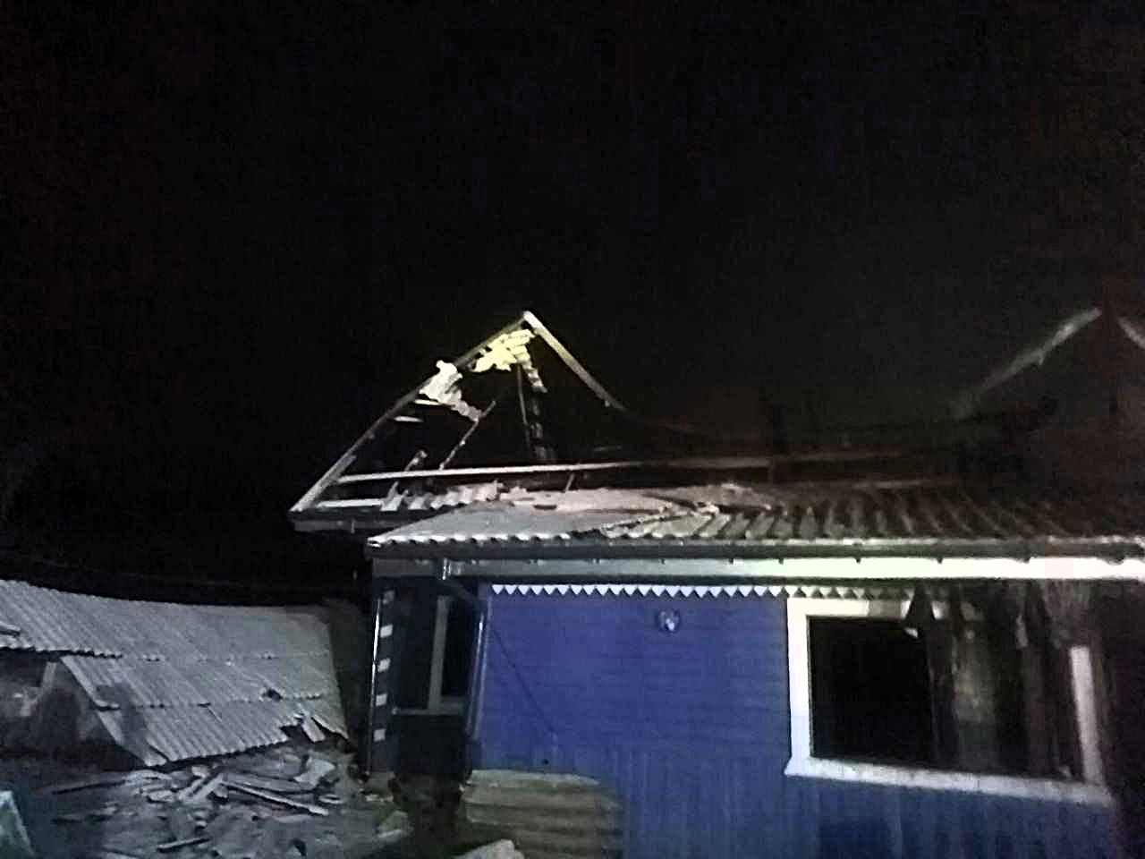 Пустующий дом горел в деревне под Вилейкой