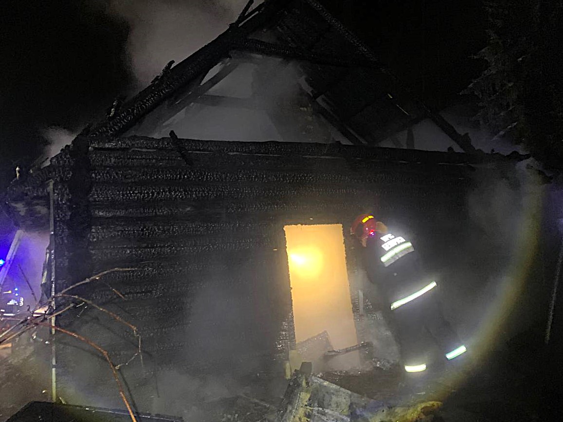 В Логойском районе сгорел дом