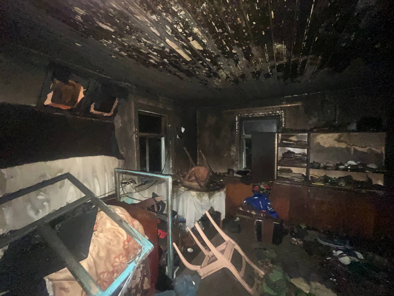 Пожар в Вилейском районе унёс жизнь мужчины