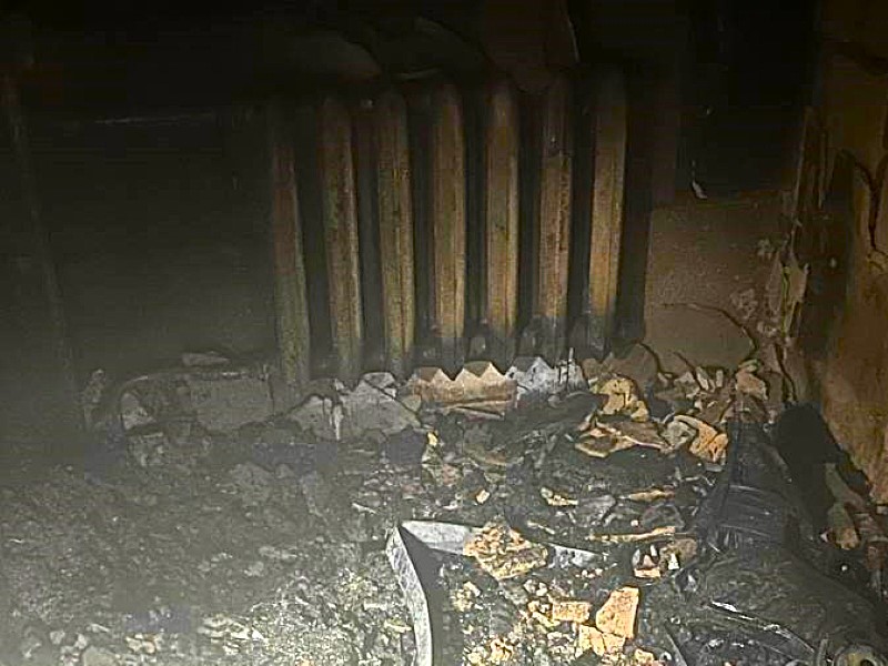 Жилой дом горел в агрогородке под Вилейкой