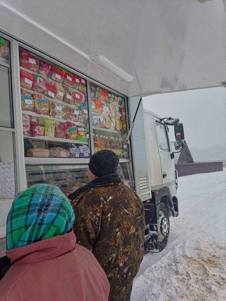 Из-за погодных условий изменилось расписание работы автолавок. Где узнать, когда приедут?