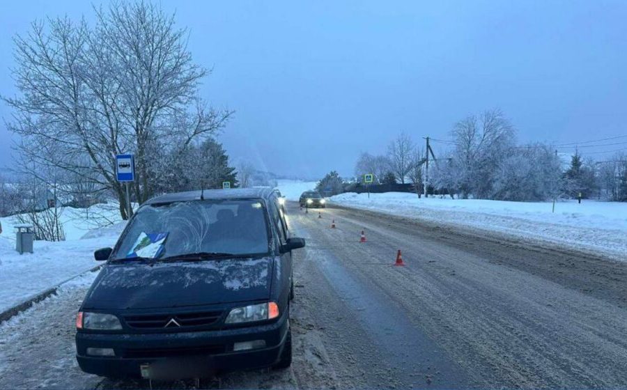В Минском районе в ДТП пострадал пешеход