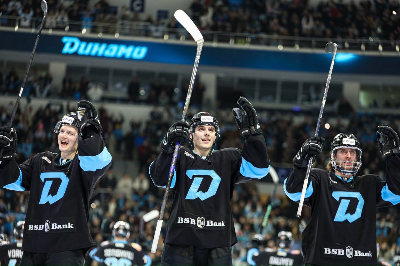 Хоккеисты минского «Динамо» победили «Спартак» в КХЛ