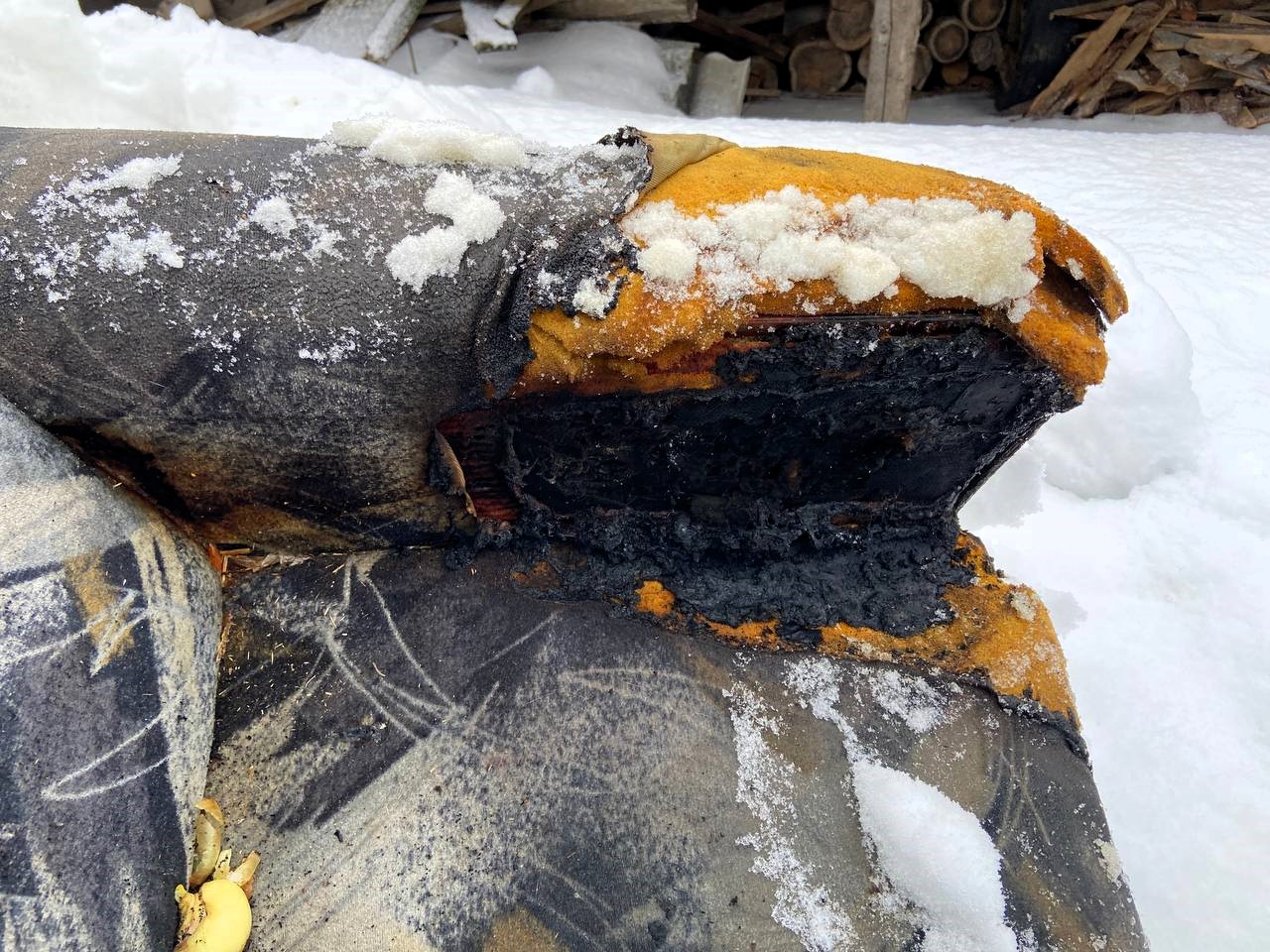 Одежда загорелась на 88-летнем пенсионере в Мядельском районе