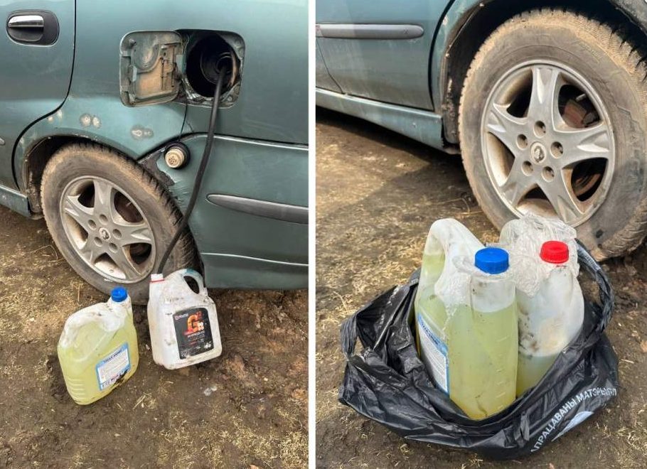 В Островце тракторист сливал до 20 литров топлива в день