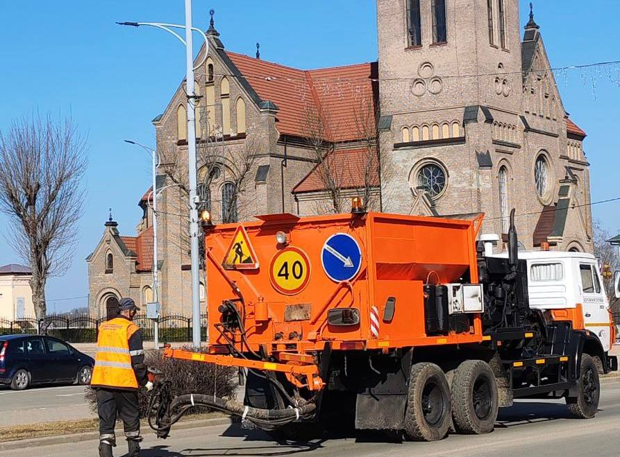 Смотрите, где в Вилейке, Воложине и Мяделе благоустраивали дороги