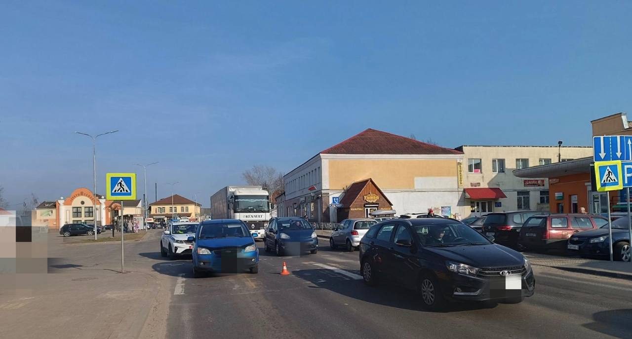 В Молодечно женщина-водитель сбила на пешеходном переходе пенсионерку