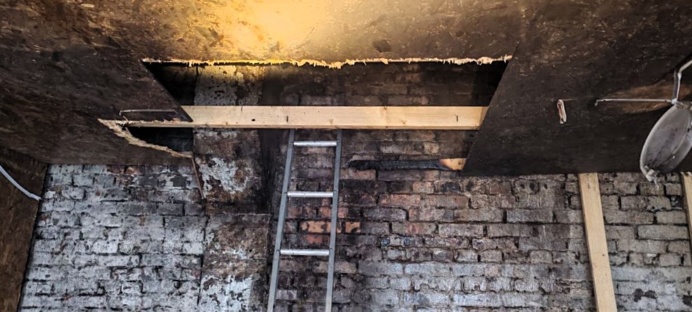 Работники предприятия в Ошмянском районе тушили свою диспетчерскую