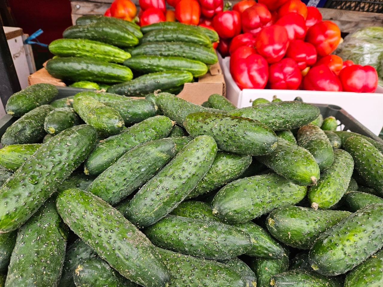 На рынке в Молодечно цены меняются