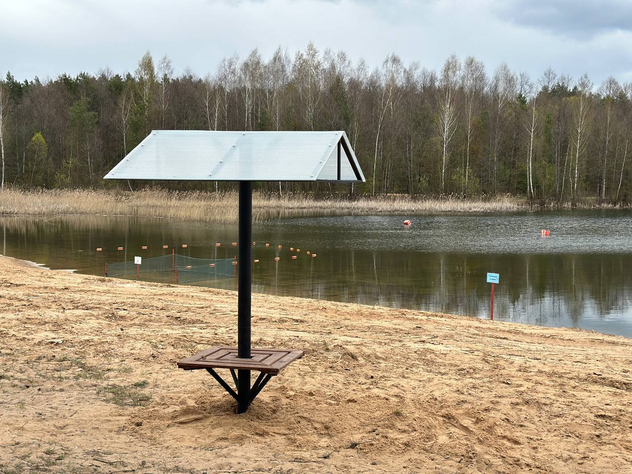 Как выглядят пляжи в Вилейском районе в преддверии открытия купального сезона?