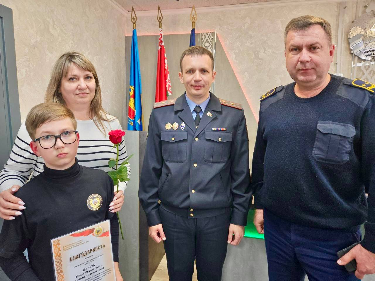В Молодечно родителям юных патриотов показали успехи детей