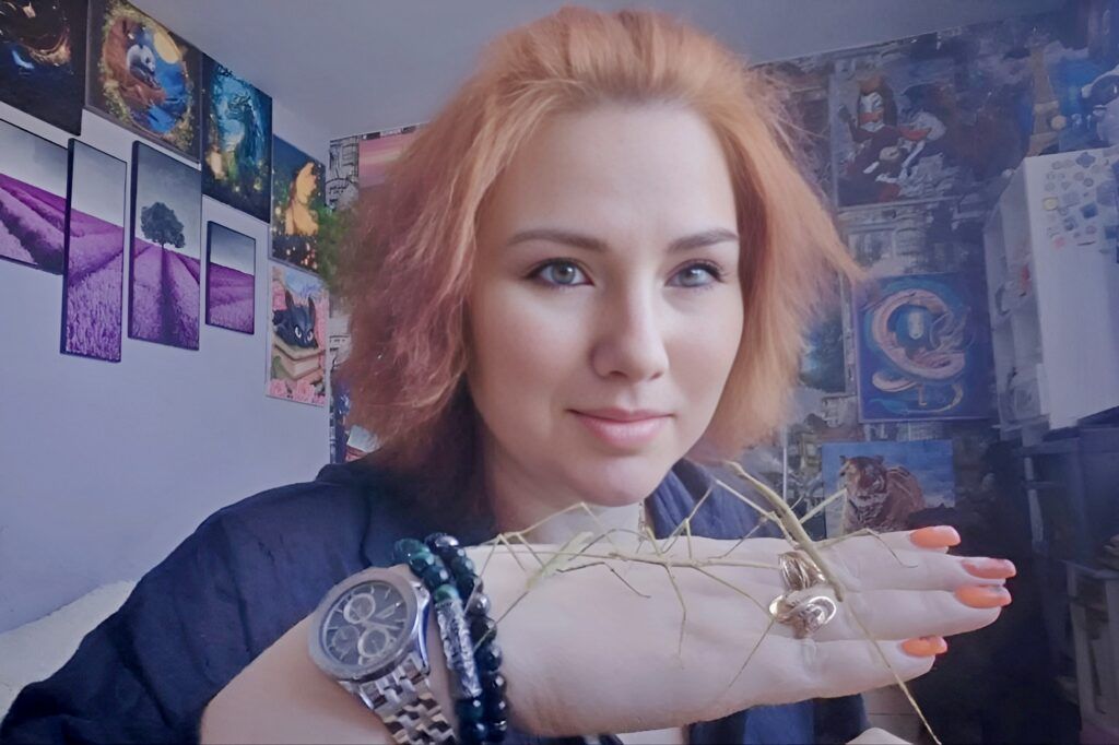 Заглянули в живой уголок с необычными питомцами жительницы Мяделя