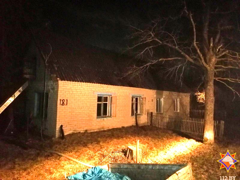 В Поставском районе пожарный извещатель спас жизнь пенсионеру