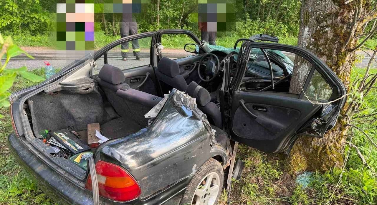 19-летний минчанин не справился с управлением и съехал в кювет недалеко от Радошковичей