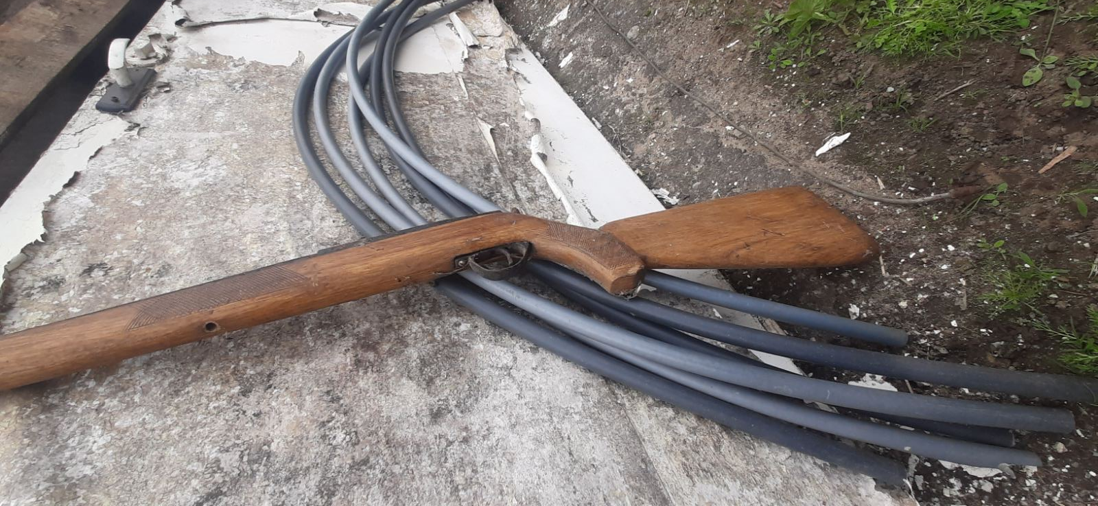 В агрогородке Полочаны милиция обнаружила незарегистрированное самодельное ружьё