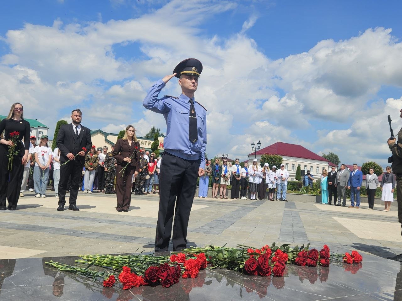 В Беларуси минутой молчания почтили память погибших в годы Великой Отечественной войны