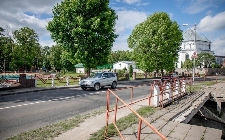 В Сморгони с 8 июня перекроют участок улицы Ленина из-за реконструкции моста