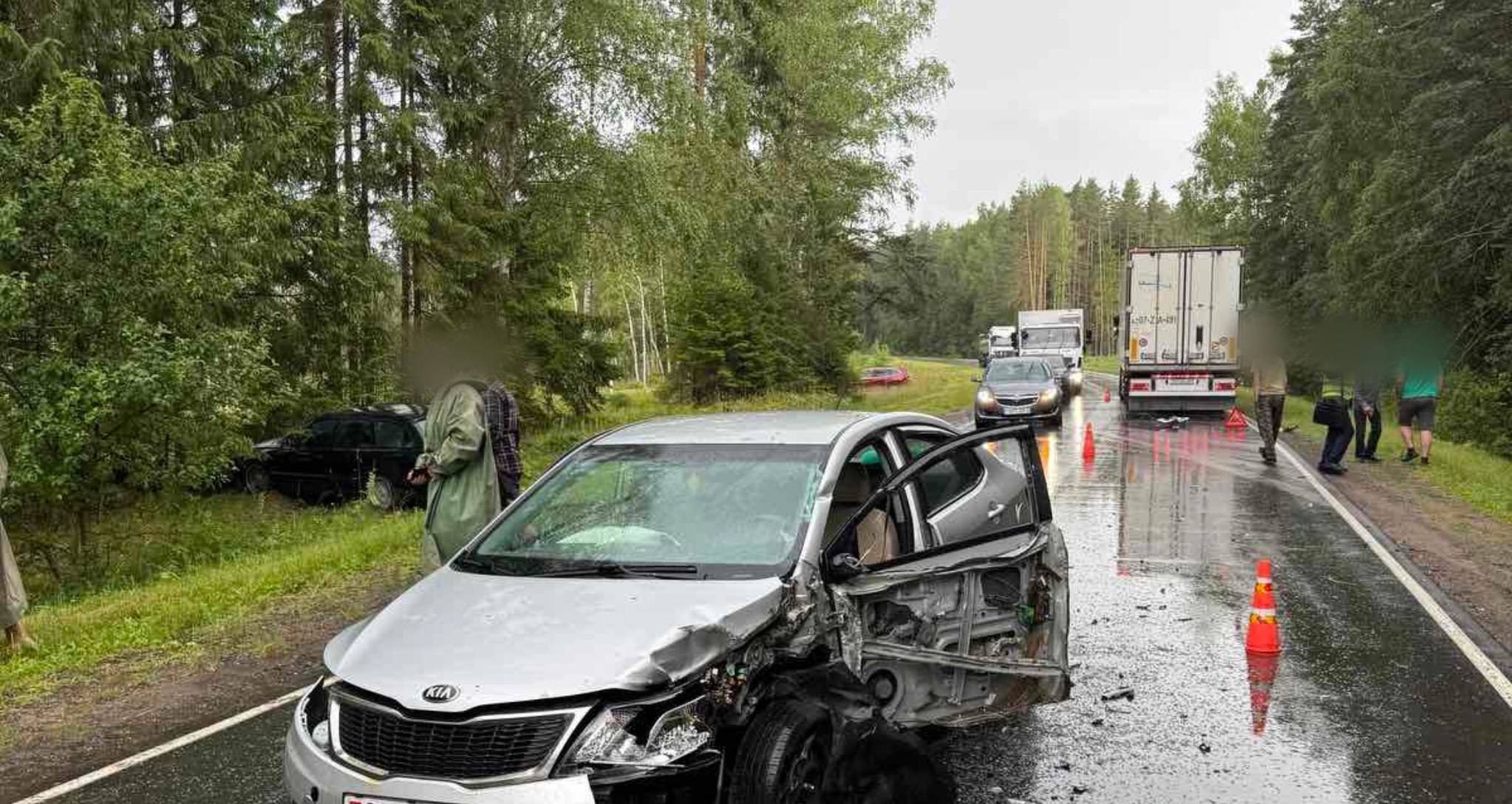 Молодечненец на БМВ спровоцировал дорожную аварию в Крупском районе
