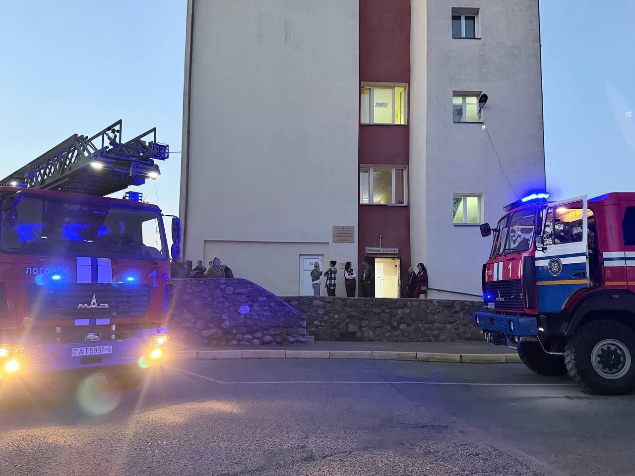 Из больницы в Логойске эвакуировали 26 человек из-за пожара в подвале